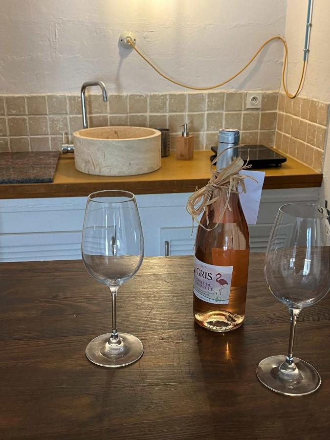 Studio Avec Terrasse Sur Cour, Authentique, Calme Авиньон Екстериор снимка